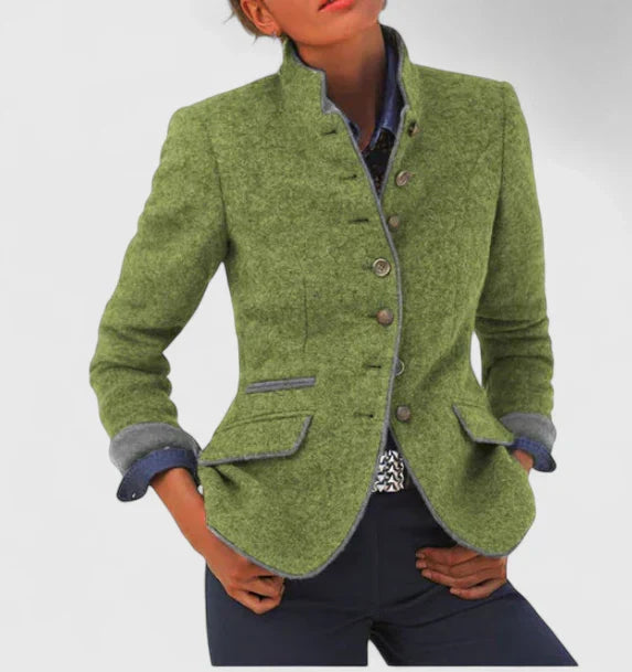 LUCIE™ / ELEGANTE STRUKTURIERTE STRICKJACKE