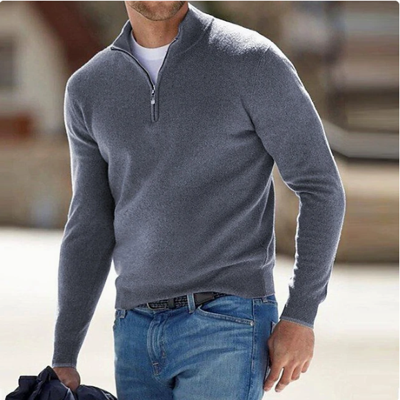 Romeo | Stilvoller Zip-Pullover