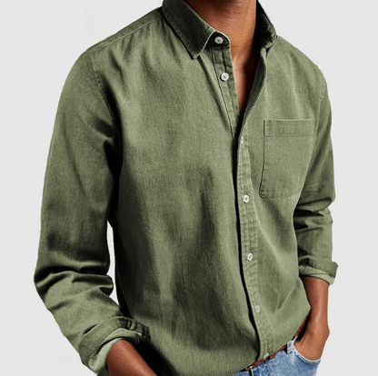 Gualtiero | Cotton shirt for autumn