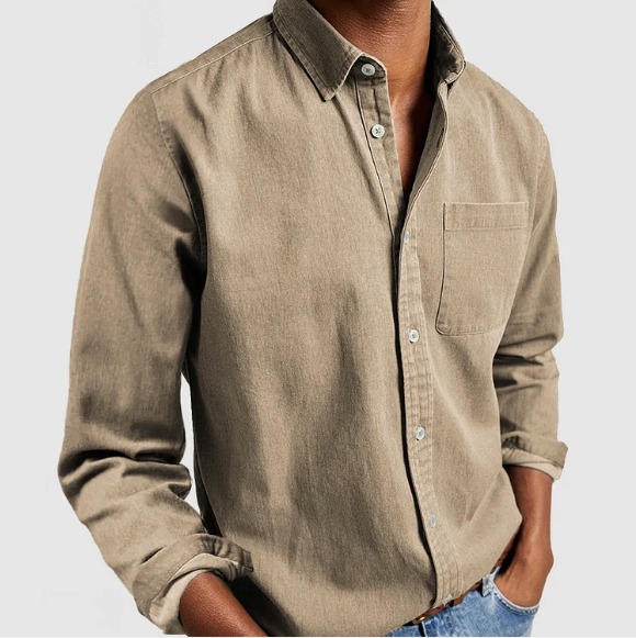 Gualtiero | Cotton shirt for autumn