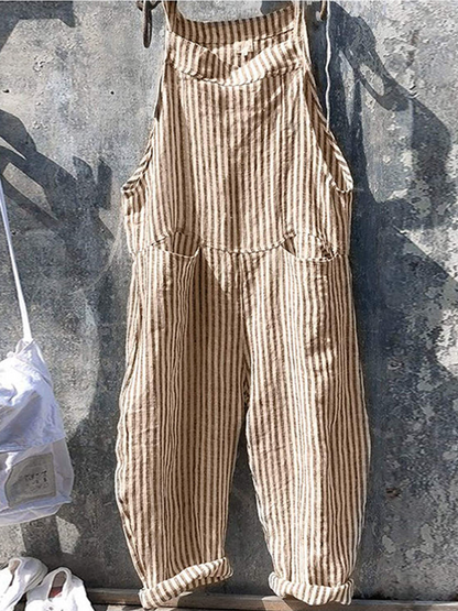 Natalie - Jumpsuit Uden Armer