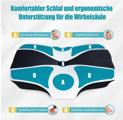 OrthoDream™ | 3-in-1 Ergonomisches Nackenkissen