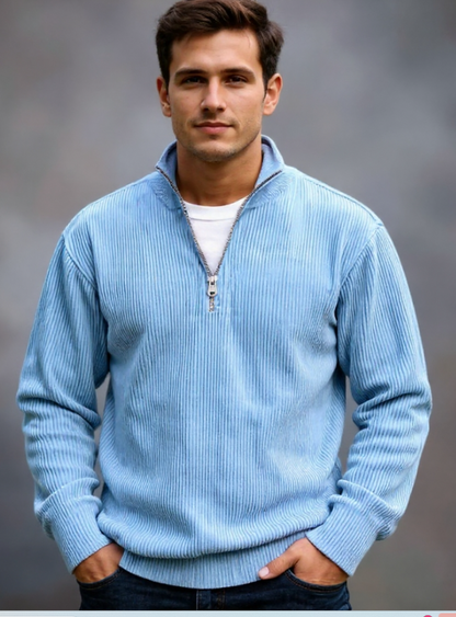 Herrenpullover mit modernem Schnitt