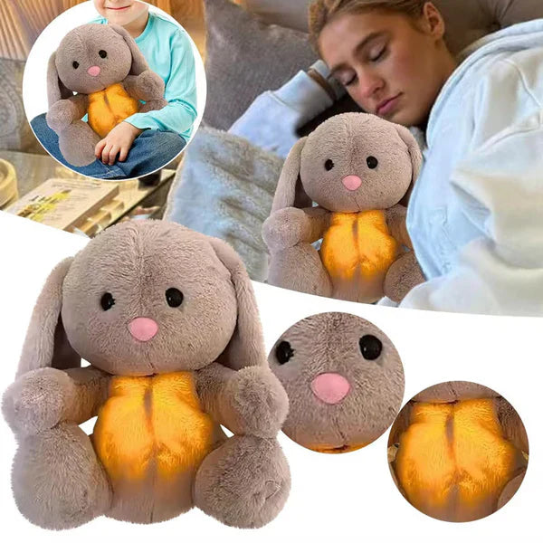 Knuffeldier met ademfunctie | Knuffeldier Konijn voor comfort en welzijn | SlaapBunny