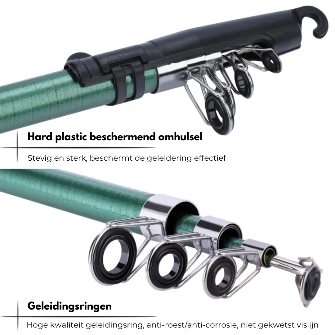 Vishengel Set - Telescopisch - OutdoorHavenNL
