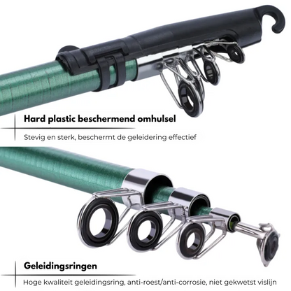 Vishengel Set - Telescopisch - OutdoorHavenNL