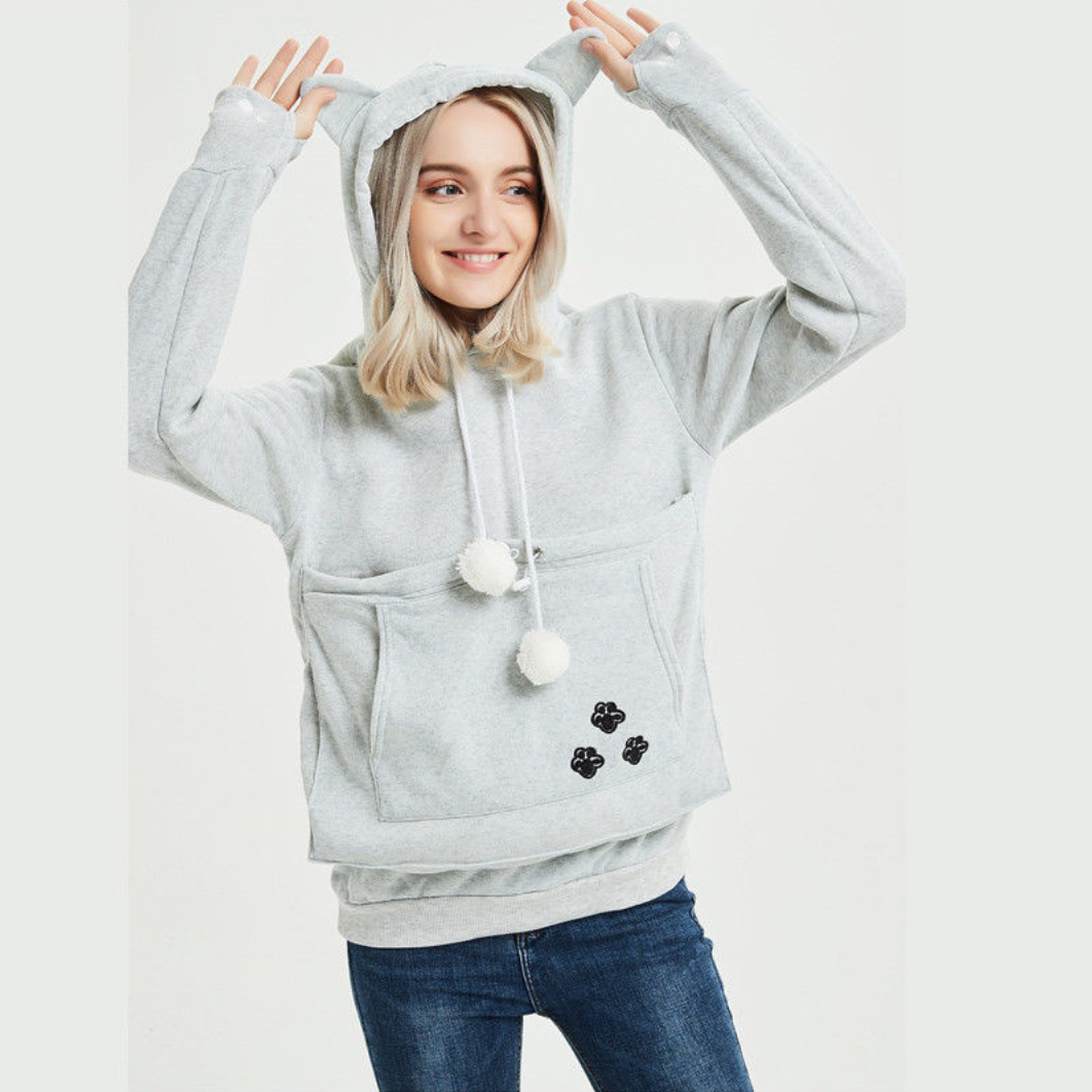 Fluffy™ Pet Pouch Hoodie