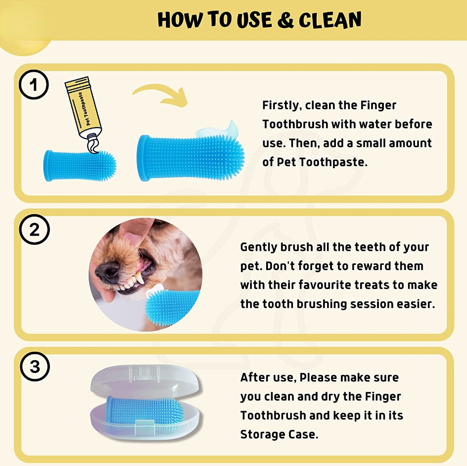 Fluffy™ Pet Fingbrush