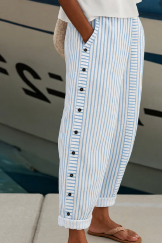 Eva™ | Breezy Striped Pants