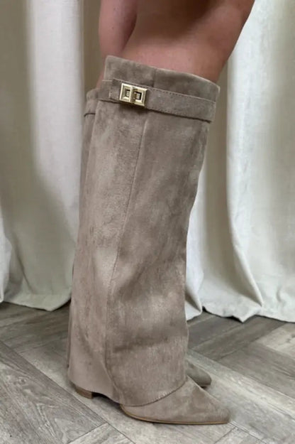 Veloura Women’s Elegant Tall Boots with Refined Silhouette and All-Day Comfort
