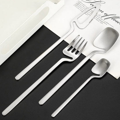 Noir Modern Cutlery Set