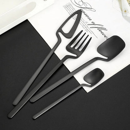 Noir Modern Cutlery Set