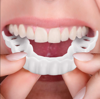 Snap-On Dentures with Adjustable Fit