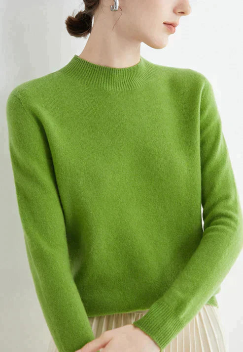 Women’s Casual Knit Sweater for Autumn and Winter Warm Stylish Jumper for Everyday Wear