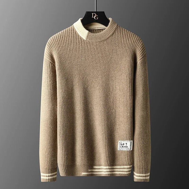 Karl Donegal Crew Neck Sweater