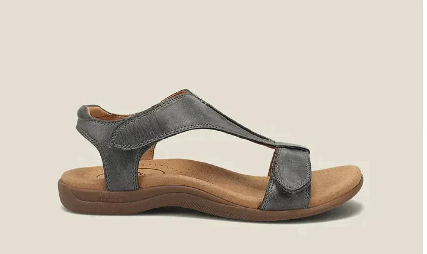Orthopaedic Comfort Sandals | Adjustable Velcro Straps | Cushioned Arch Support