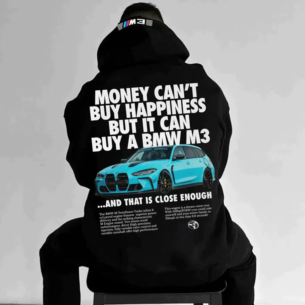 Men’s Hoodie – Racing Print Pullover