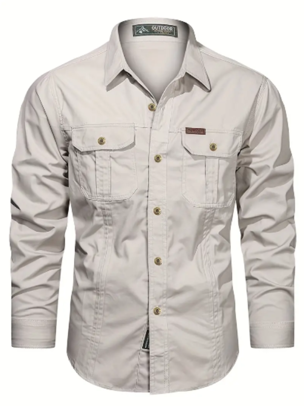 Kevin Chemise Homme – Blouse Outdoor Respirante & Séchage Rapide pour Randonnée