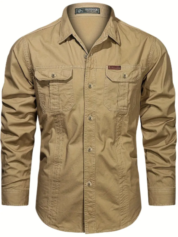 Kevin Chemise Homme – Blouse Outdoor Respirante & Séchage Rapide pour Randonnée