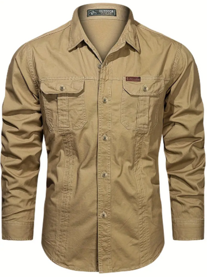 Kevin Chemise Homme – Blouse Outdoor Respirante & Séchage Rapide pour Randonnée