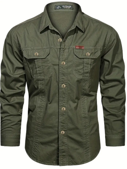 Kevin Chemise Homme – Blouse Outdoor Respirante & Séchage Rapide pour Randonnée
