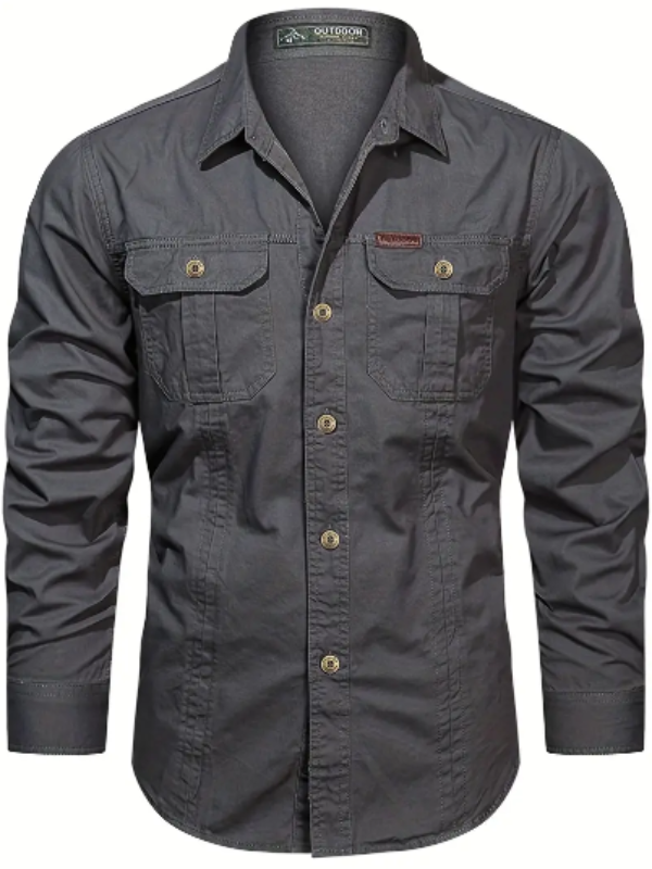 Kevin Chemise Homme – Blouse Outdoor Respirante & Séchage Rapide pour Randonnée