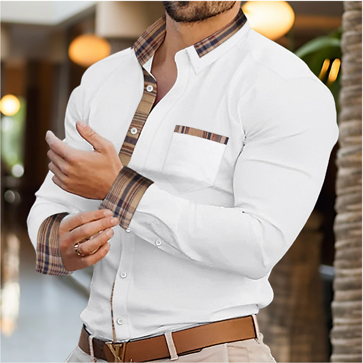 Renlo – Classic Fit Elegant Mens Shirt