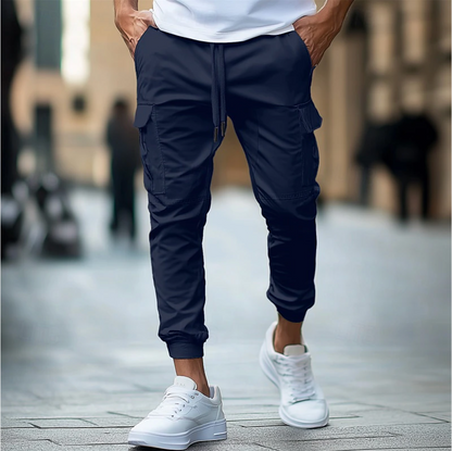 Norman - Mens Cargo Pants Spacious Pockets Lightweight Durable Fabric