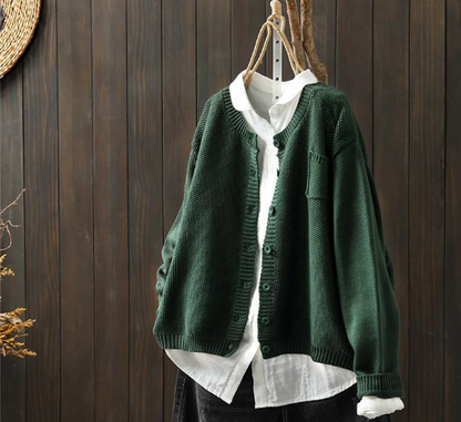 Volina | Weicher Strick-Cardigan im Casual-Look