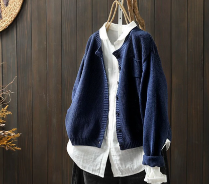 Volina | Weicher Strick-Cardigan im Casual-Look