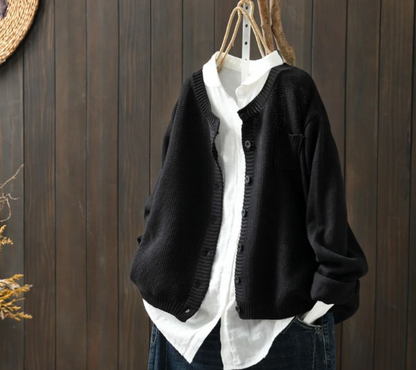 Volina | Weicher Strick-Cardigan im Casual-Look