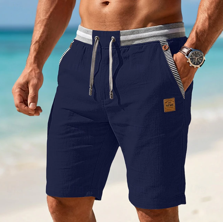 Luftige Sommer-Shorts mit feinen Strukturdetails