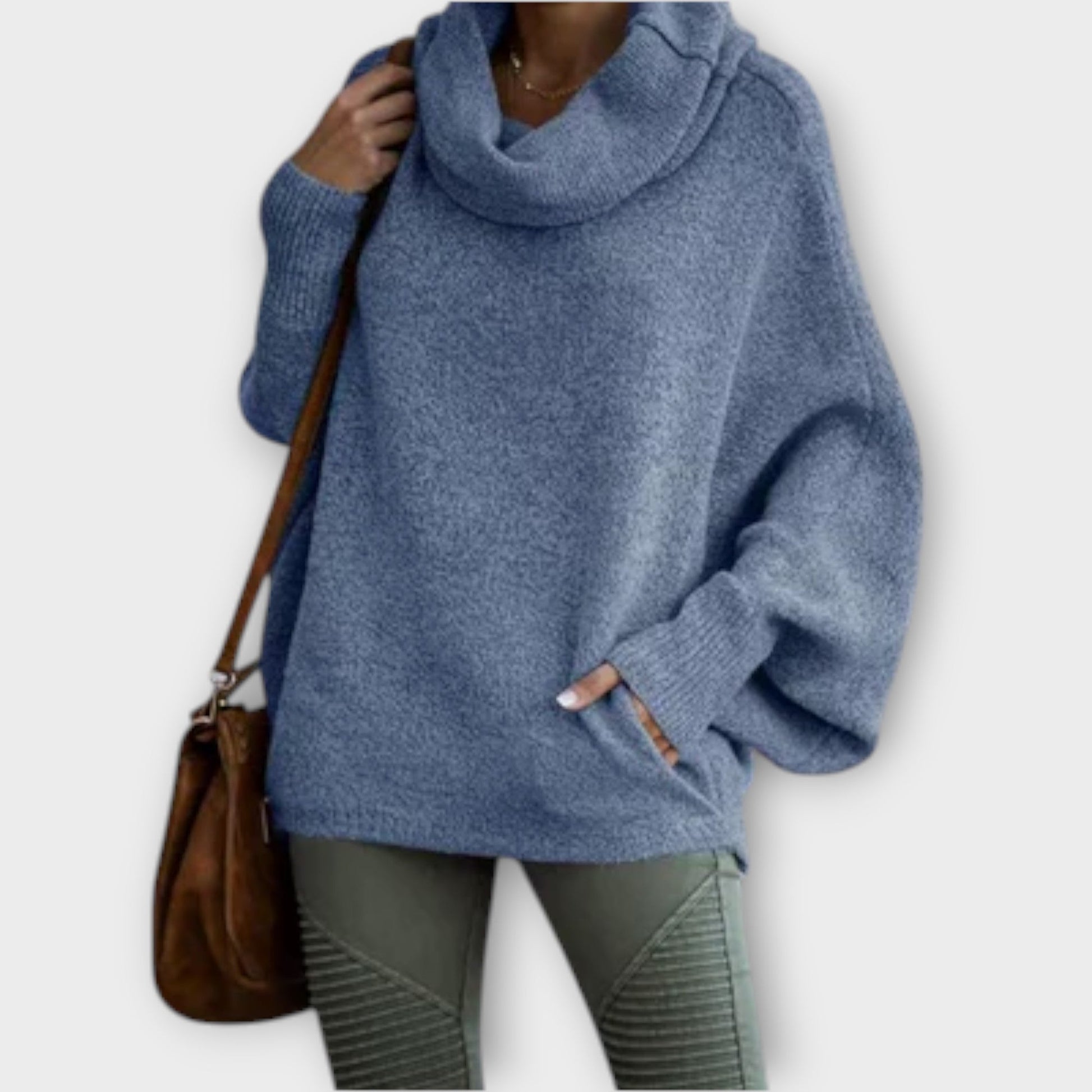 Ulrike - Elegant Women's Sweater in Tortoiseshell Design