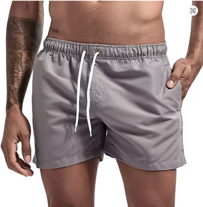 Logan | Lightweight Drawstring Beach Shorts