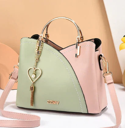 Orianna - Borsa Moderna Bicolore Firmata