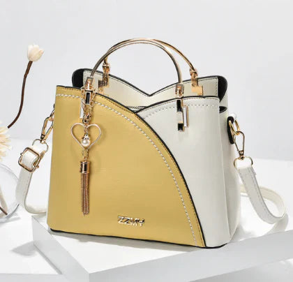 Orianna - Borsa Moderna Bicolore Firmata