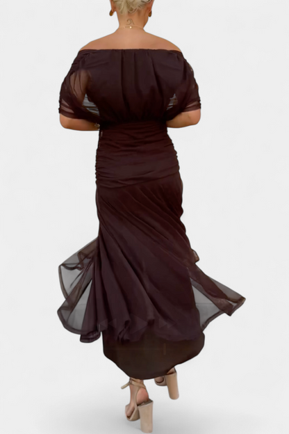 Damen Elegantes Abendkleid | Midi
