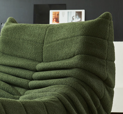 Zitzakbank Fluweel Lounge Stoel Vloerstoel Met Rugleuning Traagschuim Relax | Restfield