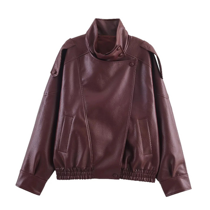 Aristo Leather long sleeved  jacket