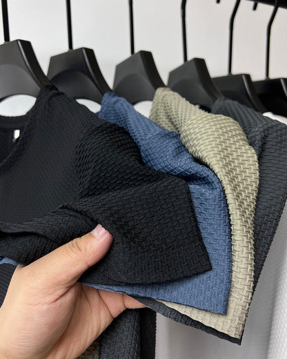Eidely Textured Bamboo Tee