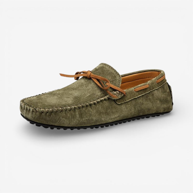 Ashton – Mocassins à lacets et semelle plate
