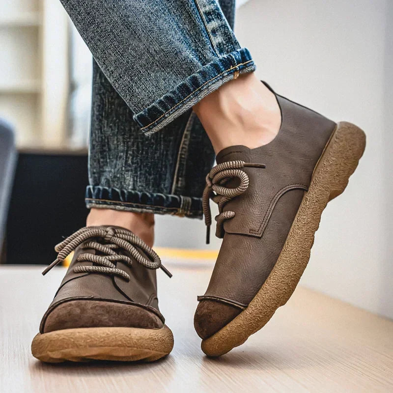 JEAN - BASKETS EN CUIR PREMIUM
