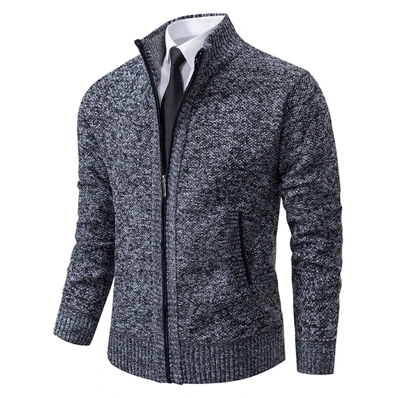 Keldric – Men’s Zip Front Cardigan for Everyday Wear