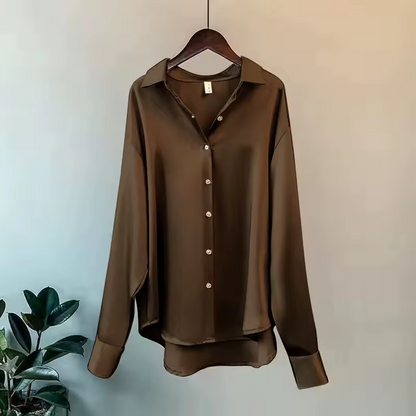 JADE - Stylish Silk Summer Blouse