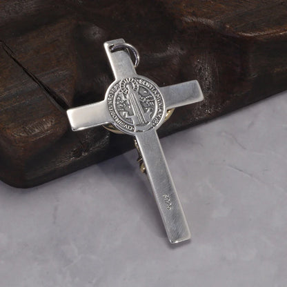 Trinitas Pendant: Exquisitely Handcrafted Crucifix - Cross of Salvation Amulet Necklace