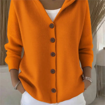 Áine Light Knit Hooded Cardigan