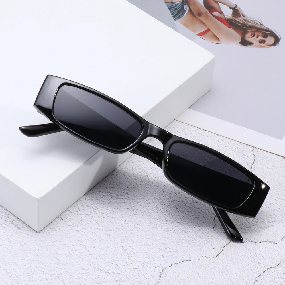 Vera - Lunettes de soleil rectangulaires vintage avec protection UV