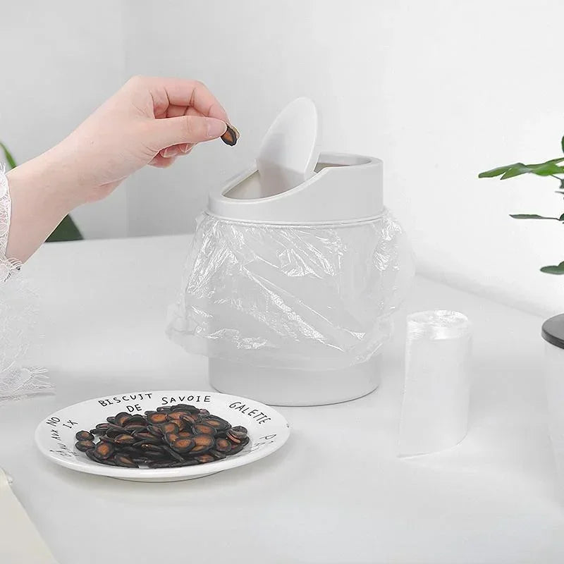 desktop trash bin