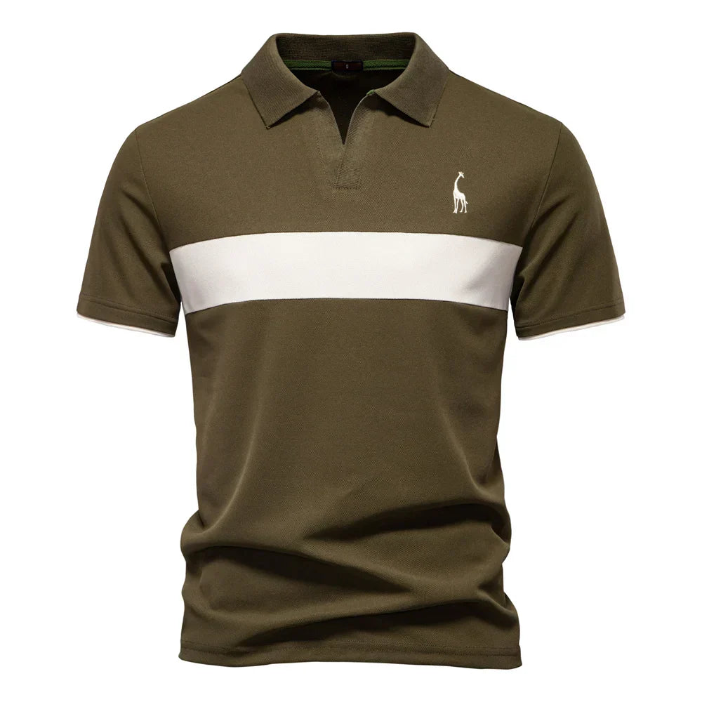 Kaufmann™ | Herren Polo Mit Farbblock