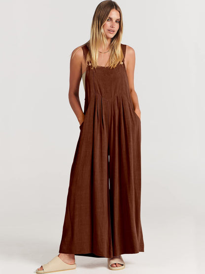 Rosabella Rizzo™️ Sleeveless Jumpsuit with Wide Legs